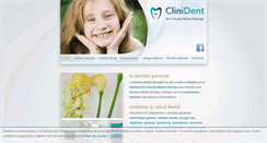 Desktop Screenshot of clinidentmadrid.com